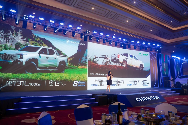 CEO of HARVEST CENTER CAMBODIA Makes a Prominent Appearance at RMA CAMBODIA’s CHANGAN Car Launch Event